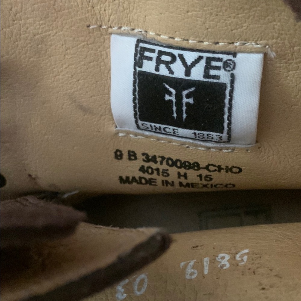 Frye Brown Suede Ankle Boots - Picture 7 of 7